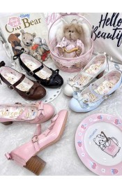 Sheep Puff Small Elegance Mary Jane Shoes(Limited Pre-Order/5 Colours/Full Payment Without Shipping)